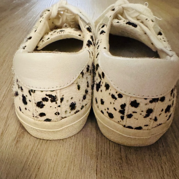 Madewell Sidewalk lighthouse print  spotted side fur sneakers Size 7.5 - Picture 4 of 6